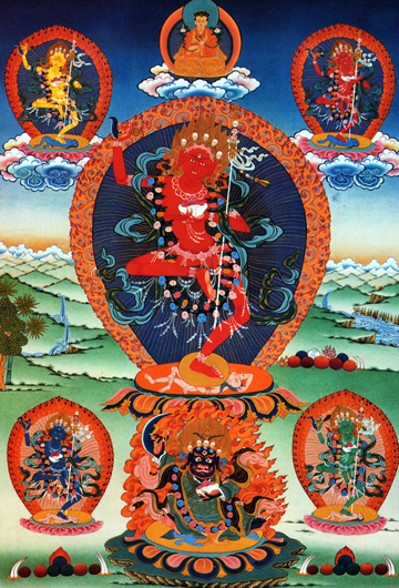 պĸ-Vajrayogini - Vajravarahi